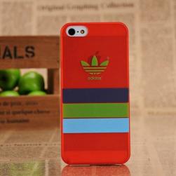 Пластиковый чехол Adidas Красный для iPhone 5/5s