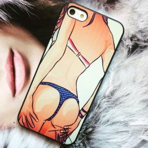 Пластиковый чехол Тихомиров Hot Girl для iPhone 5/5s