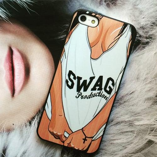 Пластиковый чехол Тихомиров Swag Praduction Girl для iPhone 5-5s