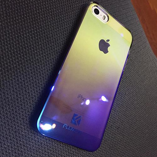 Пластиковый чехол Floveme Хамелеон Deep Purple Фиолетовый для Iphone 5-5s-5se