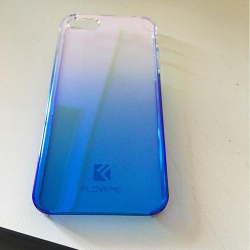Пластиковый чехол Floveme Хамелеон Sky Blue Синий для Iphone 5-5s-5se