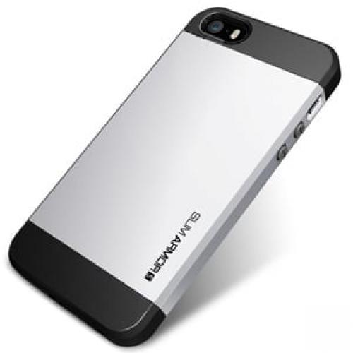 Защитный чехол SGP Slim Armor Серый для IPhone 5-5s