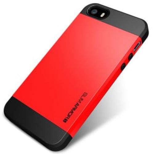 Защитный чехол SGP Slim Armor Красный для IPhone 5-5s