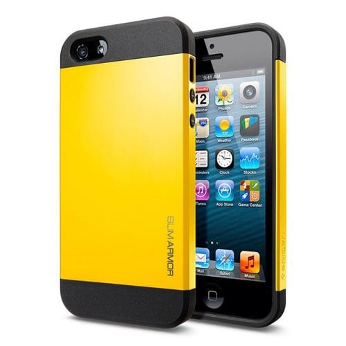 Защитный чехол SGP Slim Armor Желтый для IPhone 5-5s