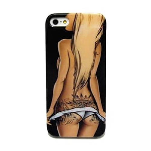 Силиконовый чехол Nike Sexy Tattoo Girls для iPhone 5-5s