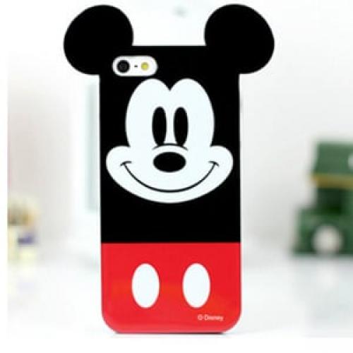 Силиконовый чехол 3D Микки Маус Mickey Mouse для IPhone 5-5s