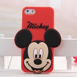 Силиконовый чехол 3D Capinha Mickey Mouse для iPhone 5/5s