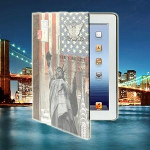 Чехол ретро стиль Statue of Liberty New York Статуя Свободы Нью-Йорк для iPad 2&3&4