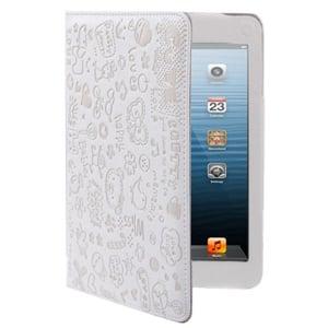 Милый чехол-обложка ультра-тонкий защитный White Белый для iPad Mini