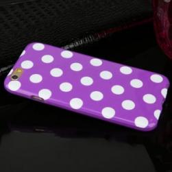 Силиконовый чехол Peas Горошек Purple Фиолетовый для IPhone 6 Plus/6s Plus