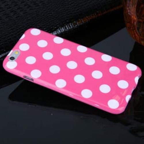 Силиконовый чехол Peas Горошек Light Pink Св.Розовый для IPhone 6 Plus-6s Plus