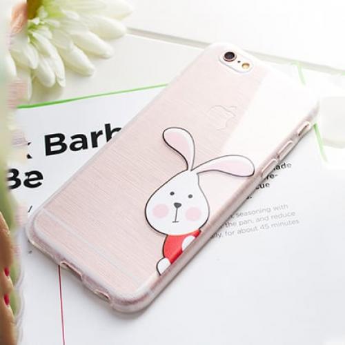Cиликоновый чехол Arsenal Rabbit для iPhone 6s Plus