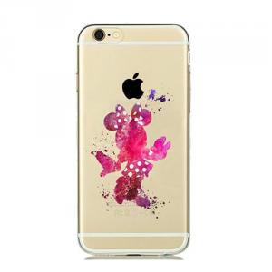 Силиконовый чехол Watercolor Art Painted Minnie для iPhone 6+&6s Plus