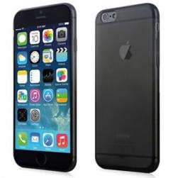 Чехол ультратонкий мягкий пластик 0.3мм Черный для IPhone 6 Plus