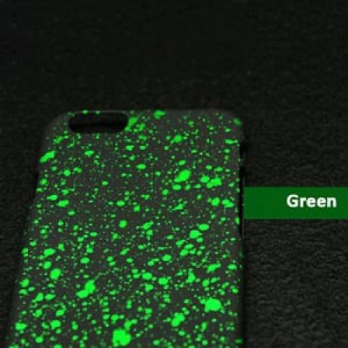 Пластиковый чехол Starry Sky Glitter Green Зеленый для iPhone 6 Plus-6s Plus