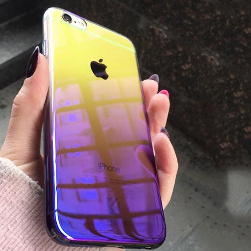 Пластиковый чехол Floveme Chameleon Deep Purple Фиолетовый для iPhone 6 Plus&6s Plus