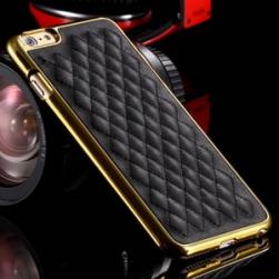 Чехол Люксори Luxury Черный с золотом для iPhone 6 Plus