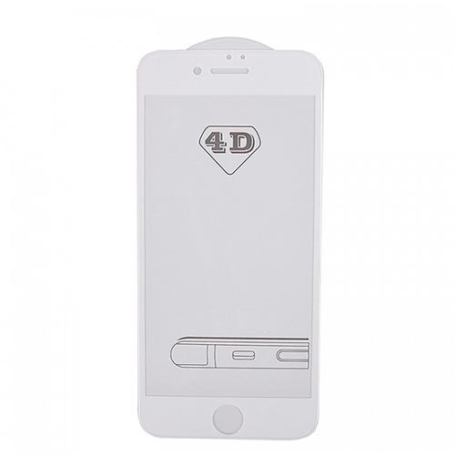 Защитное стекло 4D Glass White для iPhone 7