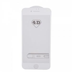 Защитное стекло 4D Glass White для iPhone 7
