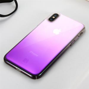 Пластиковый чехол Floveme Chameleon Deep Purple Фиолетовый для Iphone X