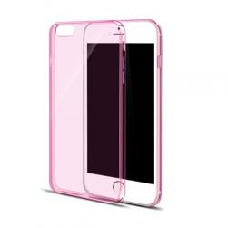 Силиконовый чехол ультратонкий 0.7мм Светло розовый для iPhone 8