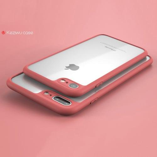 Силиконовый чехол с пластиковой крышкой Keziwu Красный для iPhone 8