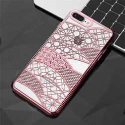 Силиконовый чехол Geometric Harmony Розовый для iPhone 7