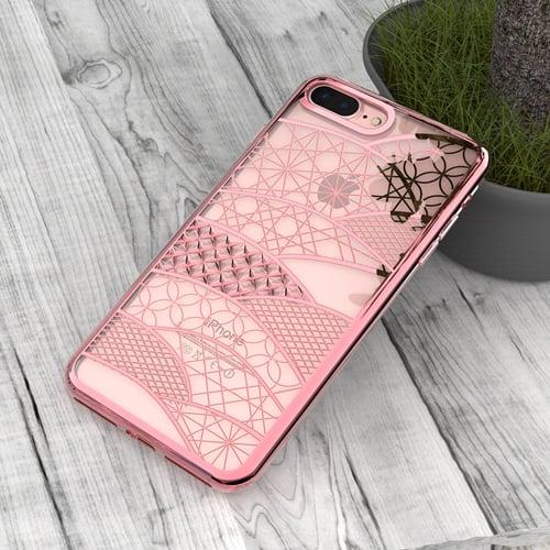 Силиконовый чехол Geometric Harmony Розовый для iPhone 7
