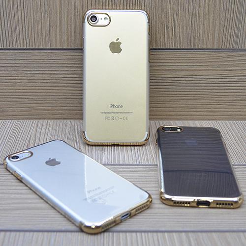 Силиконовый чехол Floveme Luxury Золото для iPhone 7&7s
