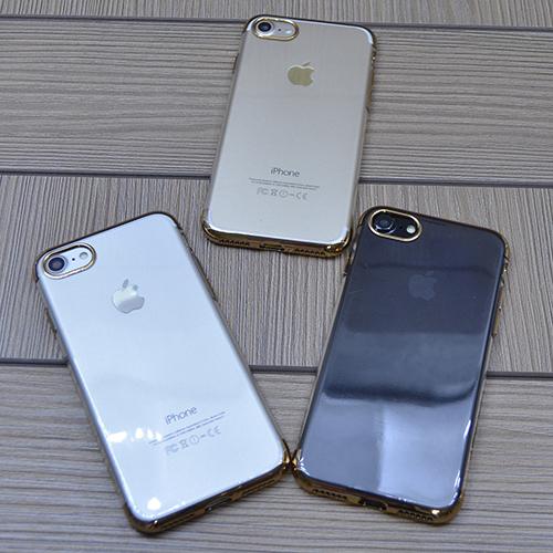 Силиконовый чехол Floveme Luxury Золото для iPhone 7&7s