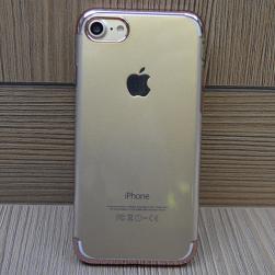 Силиконовый чехол Floveme Luxury Розовое Золото для iPhone 8