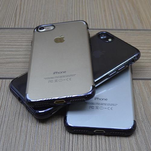 Силиконовый чехол Floveme Luxury Черный для iPhone 7&7s