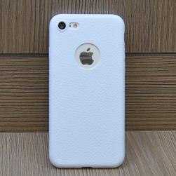 Силиконовый чехол Hundo Белый под кожу для IPhone 7&7s