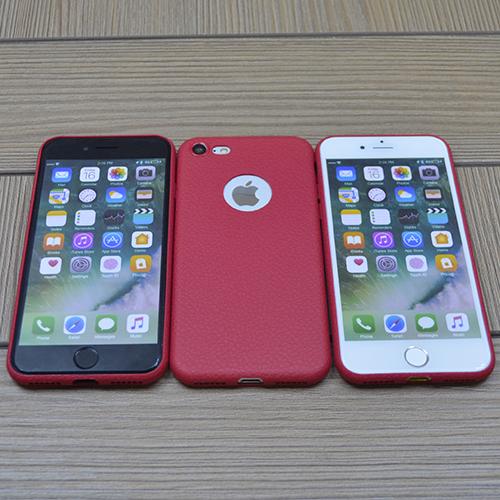 Силиконовый чехол Hundo Красный под кожу для IPhone 7&7s