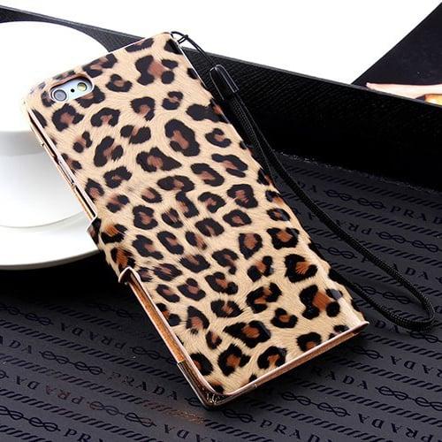 Чехол Luxury Sexy Leopard Леопард Коричневая для iPhone 7