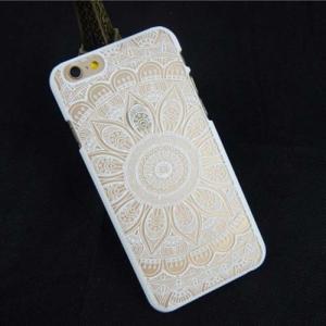 Пластиковый чехол Mehndi White Белый для iPhone 8