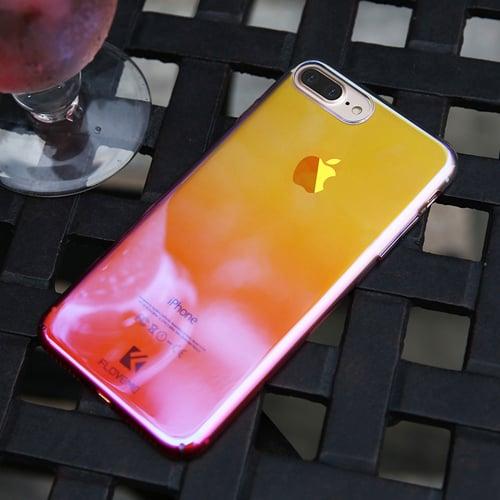 Пластиковый чехол Floveme Chameleon Orange Оранжевый для Iphone 7