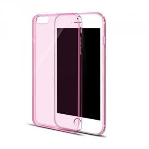 Силиконовый чехол ультратонкий 0.7мм Светло розовый для IPhone 7 Plus