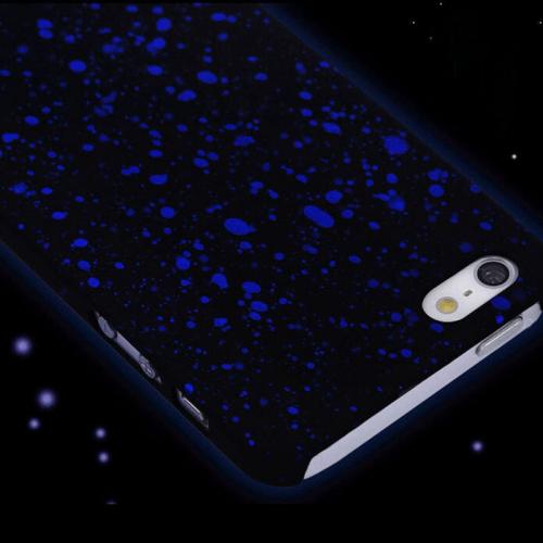 Пластиковый чехол Starry Sky Glitter Blue Синий для iPhone 8 Plus