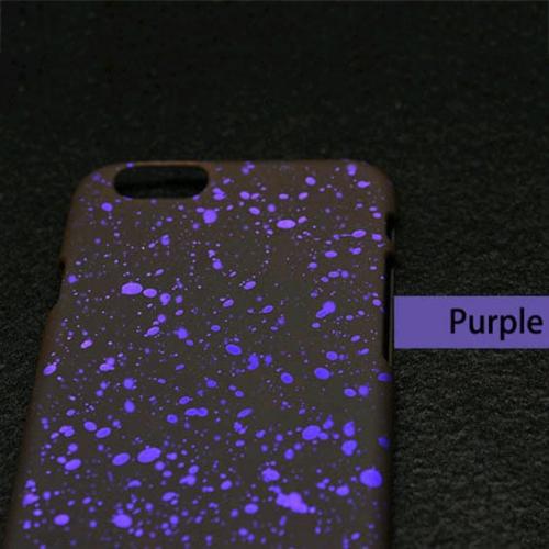 Пластиковый чехол Starry Sky Glitter Purple Фиолетовый для iPhone 8 Plus