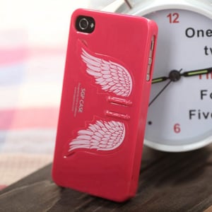 Чехол Сгп SGP Angel Красный для IPhone 4-4s
