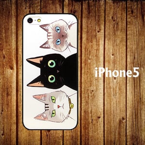 Пластиковый чехол Three Little Cat Три Котенка для IPhone 5/5s