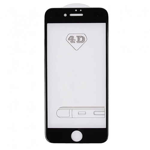 Защитное стекло 4D Glass Black для iPhone 6&6s